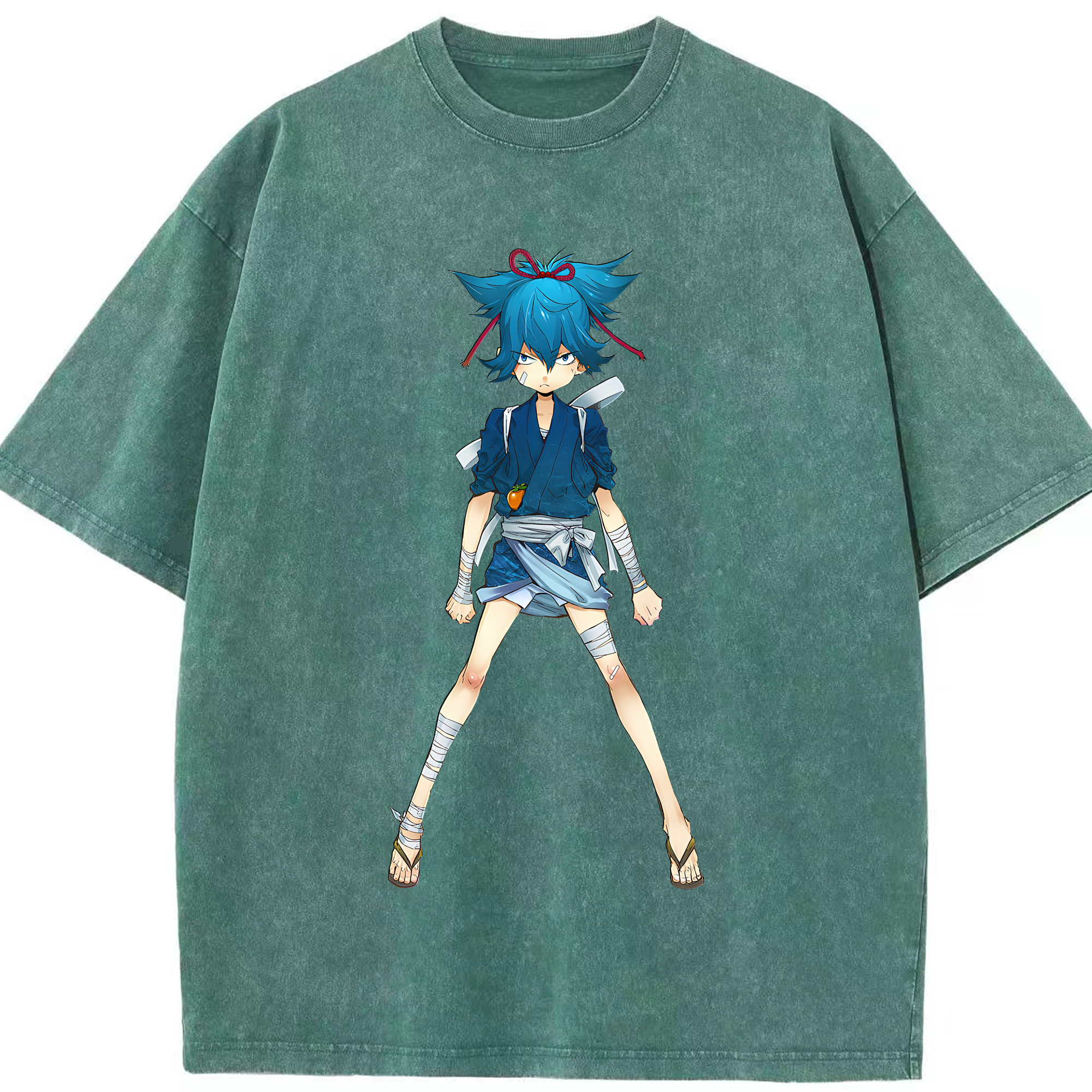 （画像用） 刀剣乱舞 Touken Ranbu 綿100% ヴィンテージ風 半袖Tシャツ（フロントプリント）
